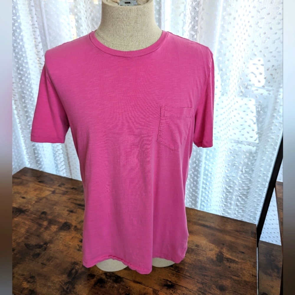 Men's Pink Short Sleeve Tee